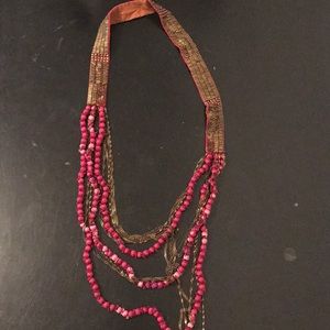 Chan Luu silk necklace